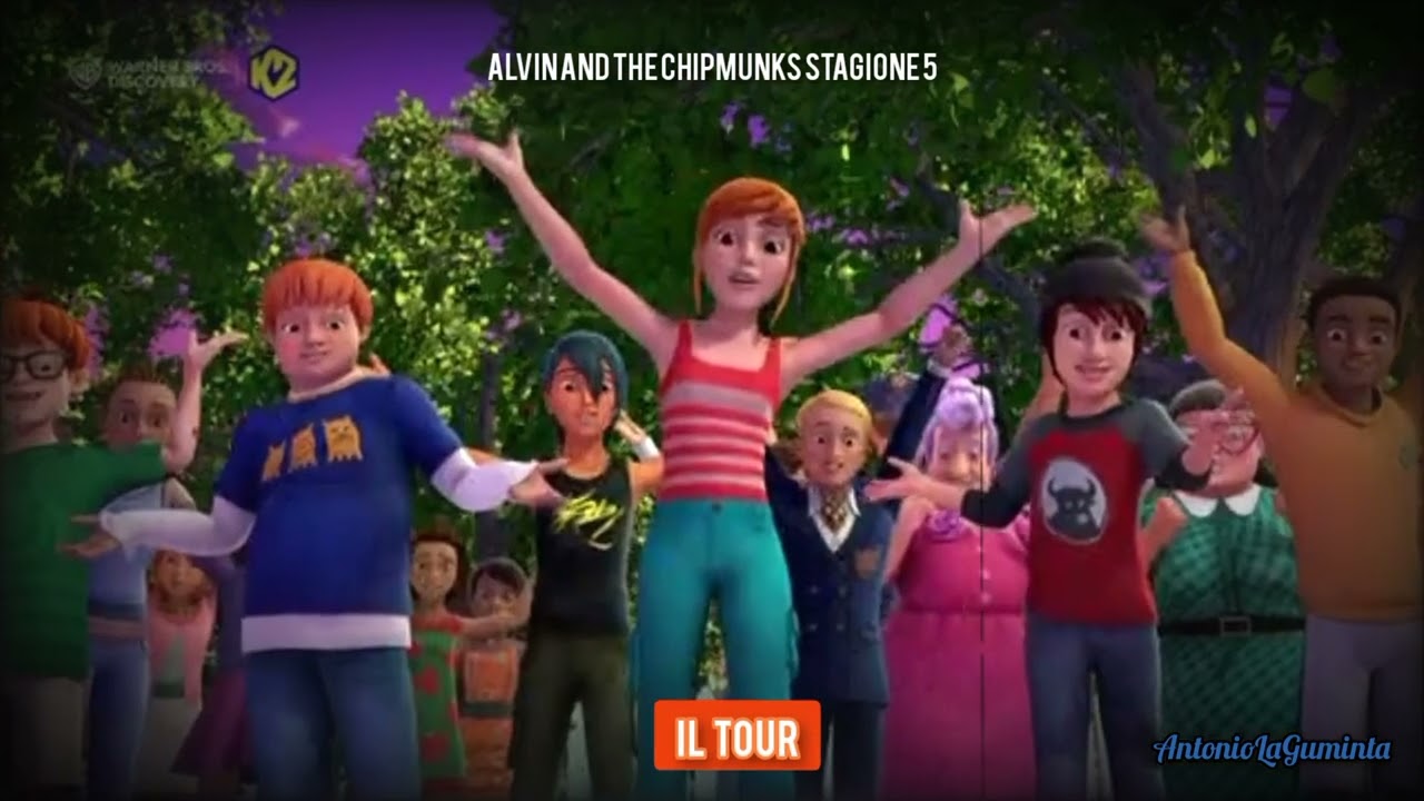 Canzone Il Tour - Alvin and the Chipmunks Stag.5 Ep.52