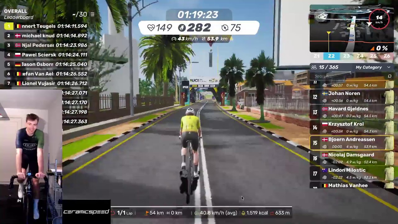 Sunday Race Club Finals with Team Scandi Racing