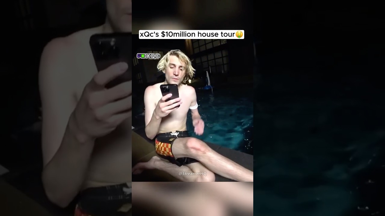 xQc's $10 million house tour 🤯