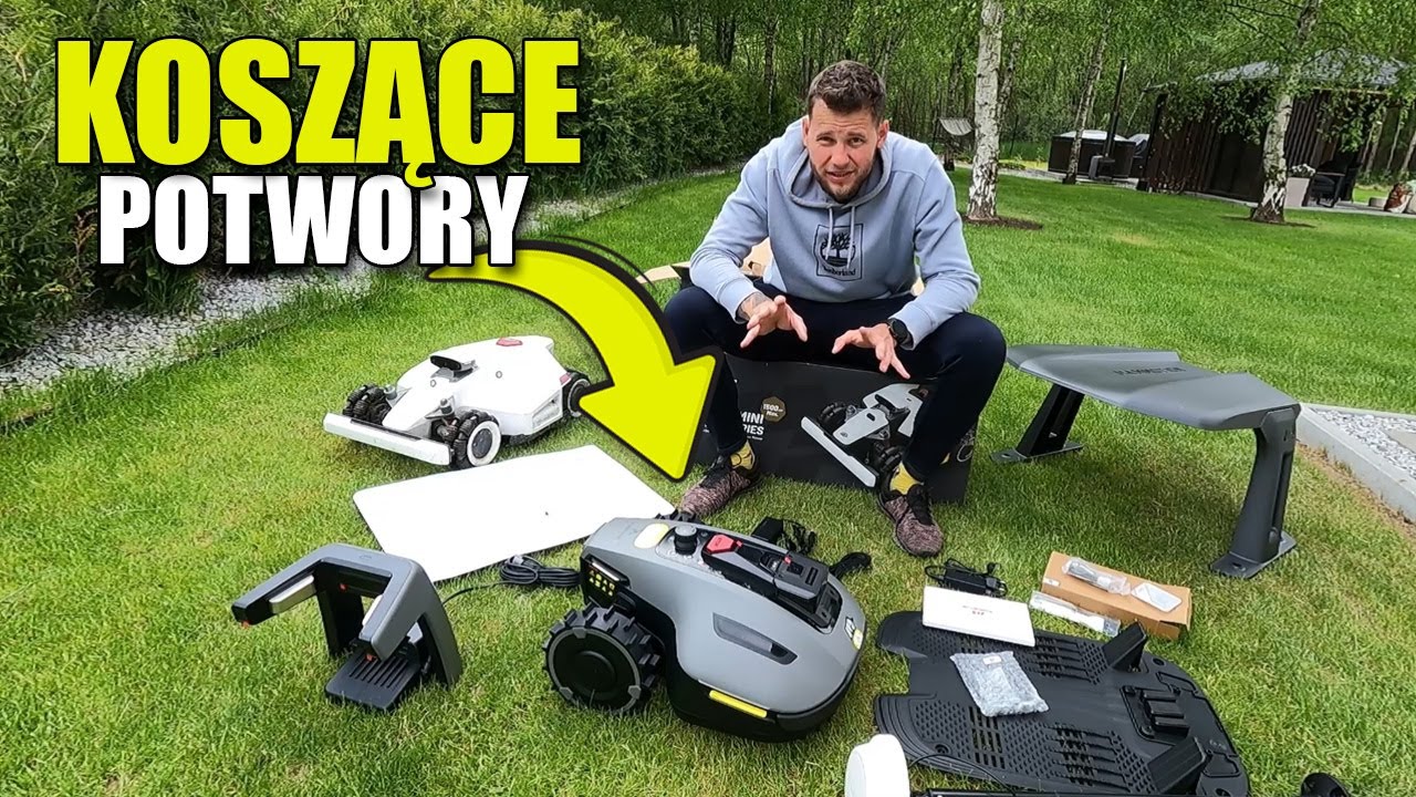 ROBOT KOSZĄCY Yuka Mini i Luba Mini 2025 w systemie RTK czyli ustaw, włącz i zapomnij