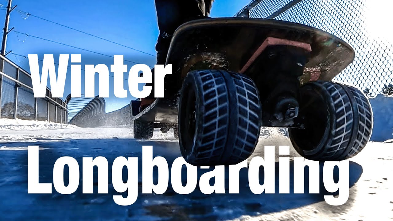 Основные советы для (настоящего) зимнего катания на лонгборде