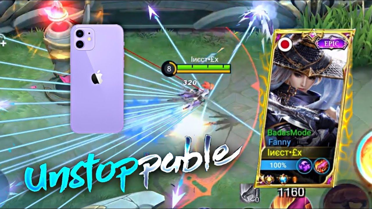 FANNY GAMEPLAY TOP 1 GLOBAL 2022 IPHONE 12 | fanny gameplay