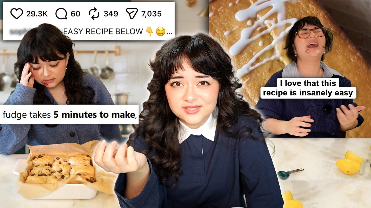 Baking whatever Instagram tells me to for a week