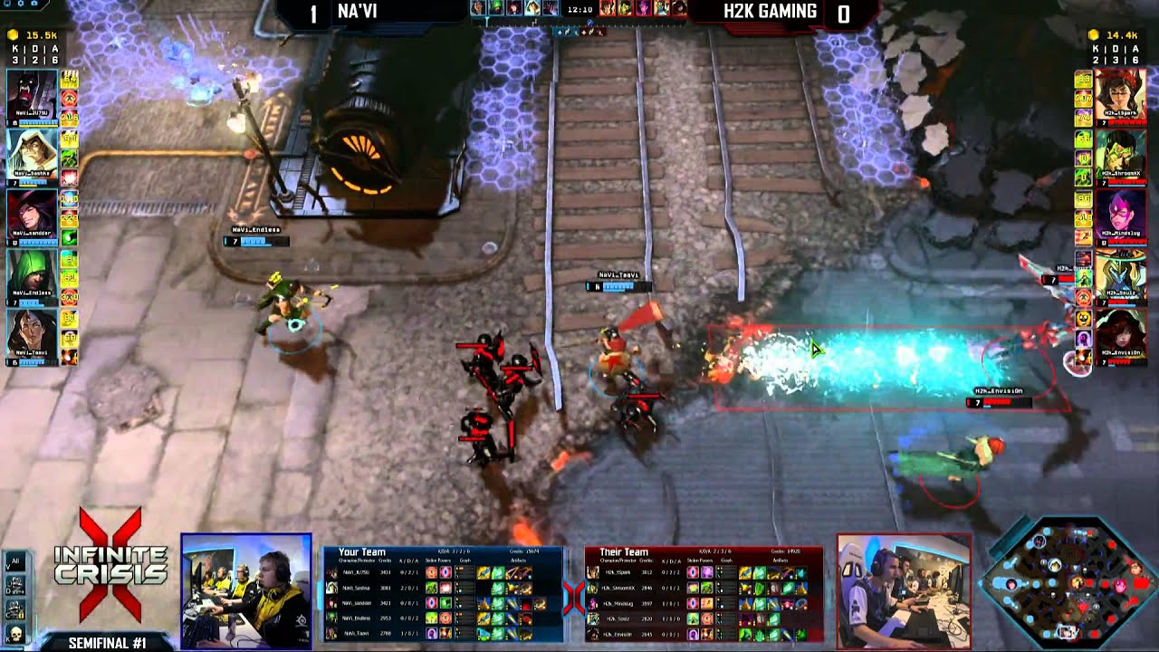 Go4 EU IC Semi-Final - H2K v Na'Vi