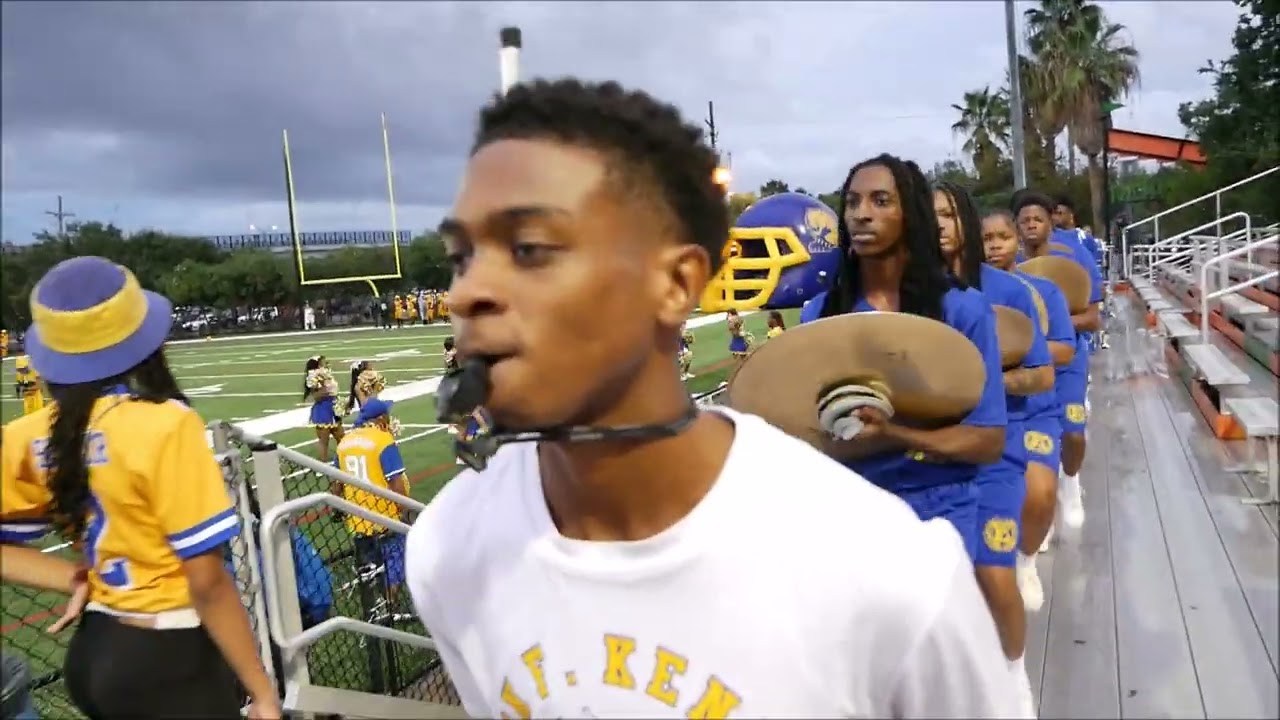 John F Kennedy Marching into stadium 2024 @ John Ehret game (HD) 4K