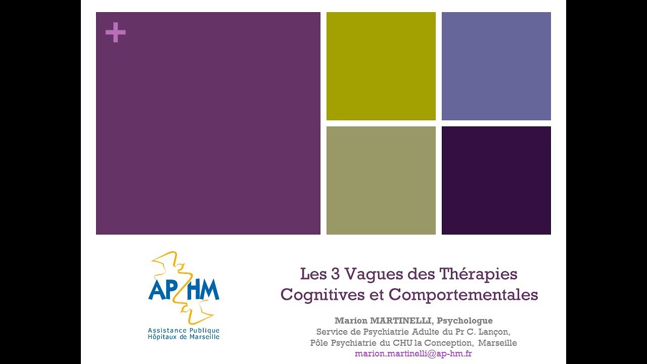 Les 3 vagues des thérapies cognitives et comportementales - Marion MARTINELLI