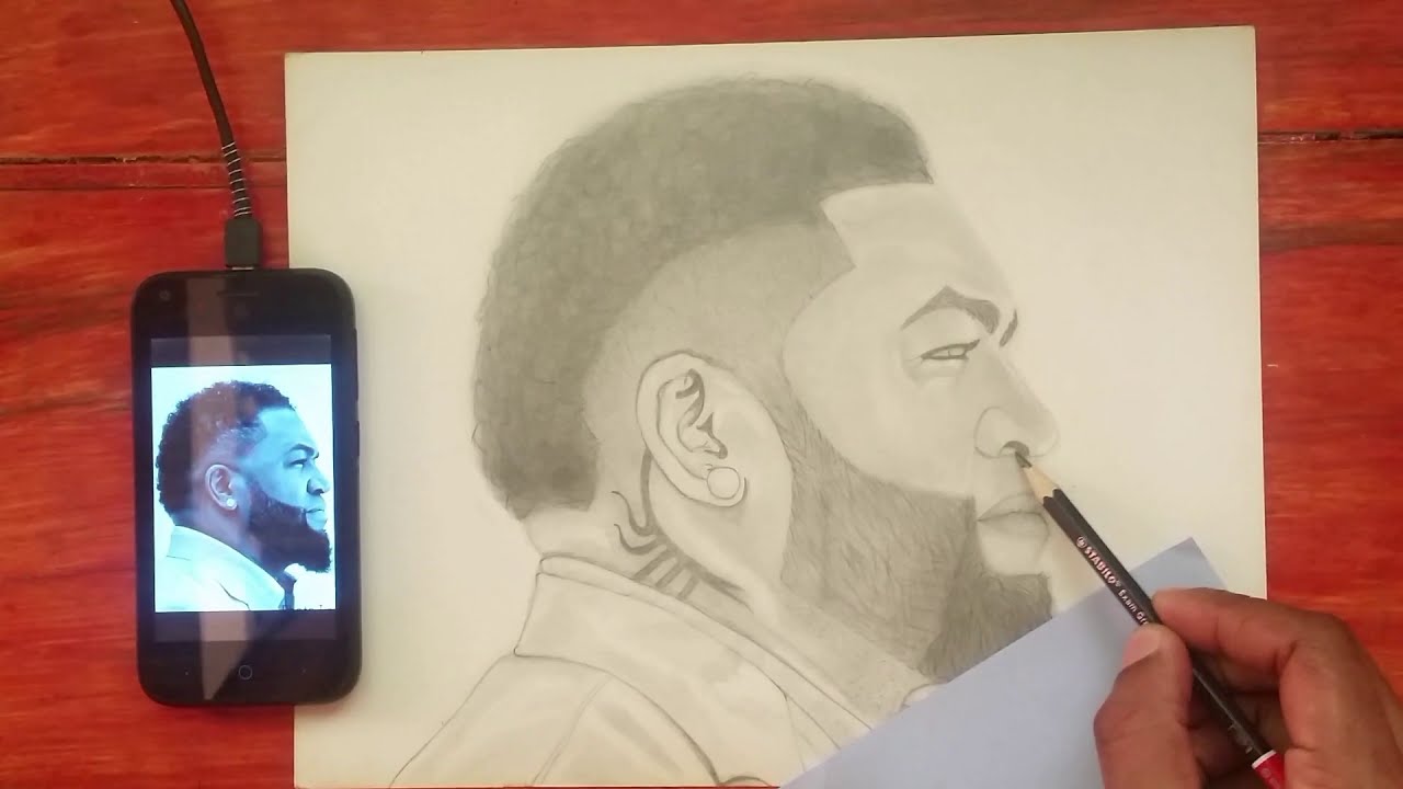 ✅Como Dibujar  David Ortiz (el Big Papi)