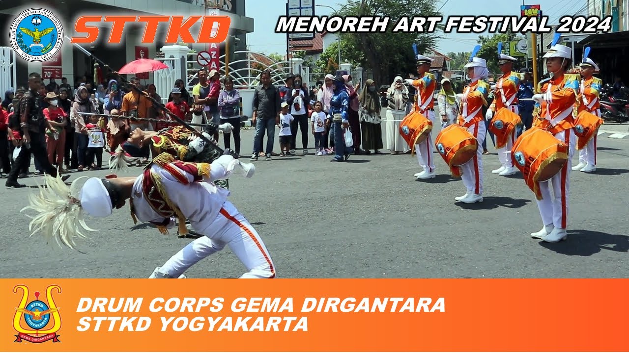 DRUM CORPS GEMA DIRGANTARA STTKD YOGYAKARTA - MENOREH ART FESTIVAL 2024