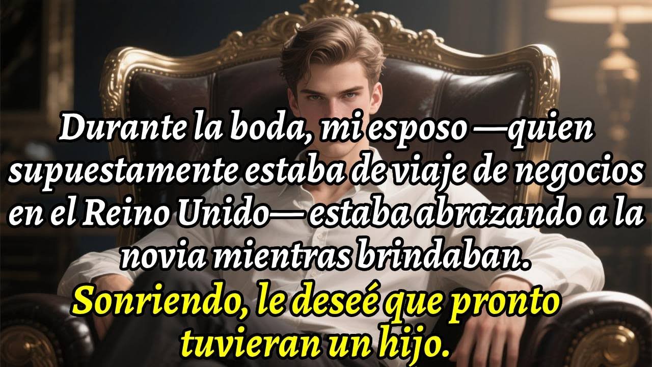 Mi esposo abrazaba a su amante mientras brindaban, y yo les di mi bendición.