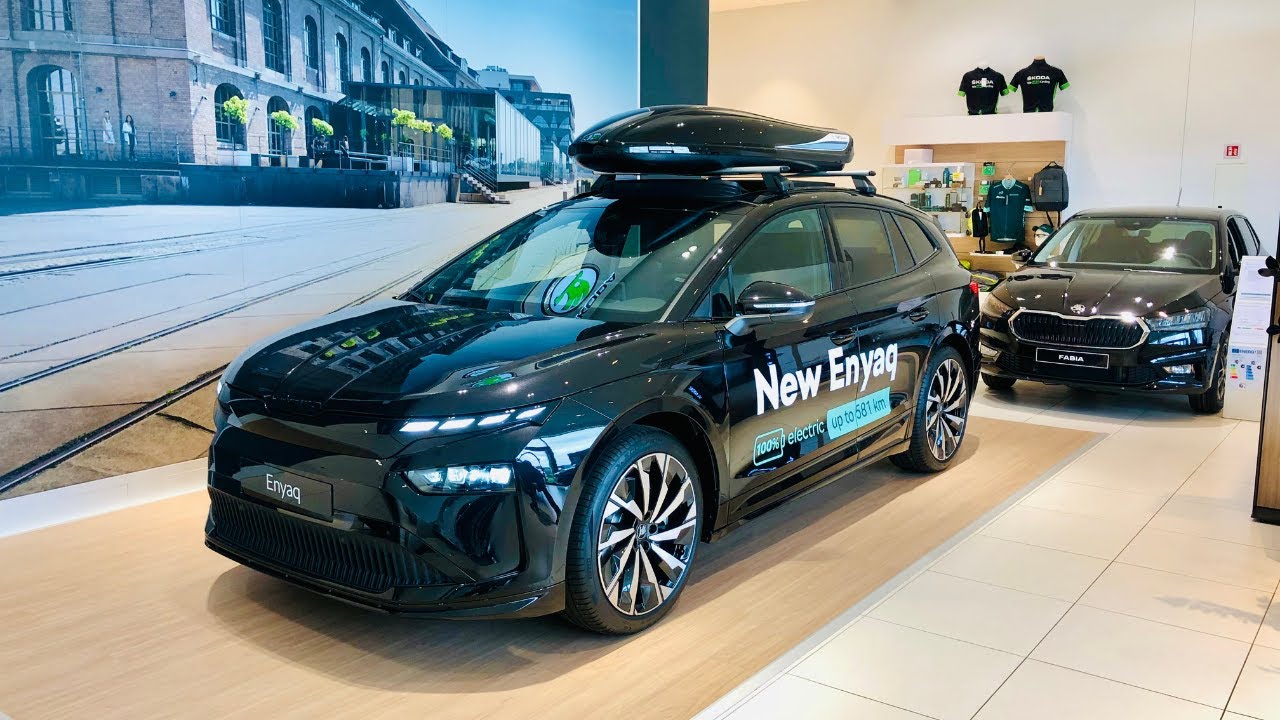 ALL-NEW SKODA ENYAQ IV FACELIFT #skoda #skodaenyaq #autos #ev #electriccar #newcar #carreview