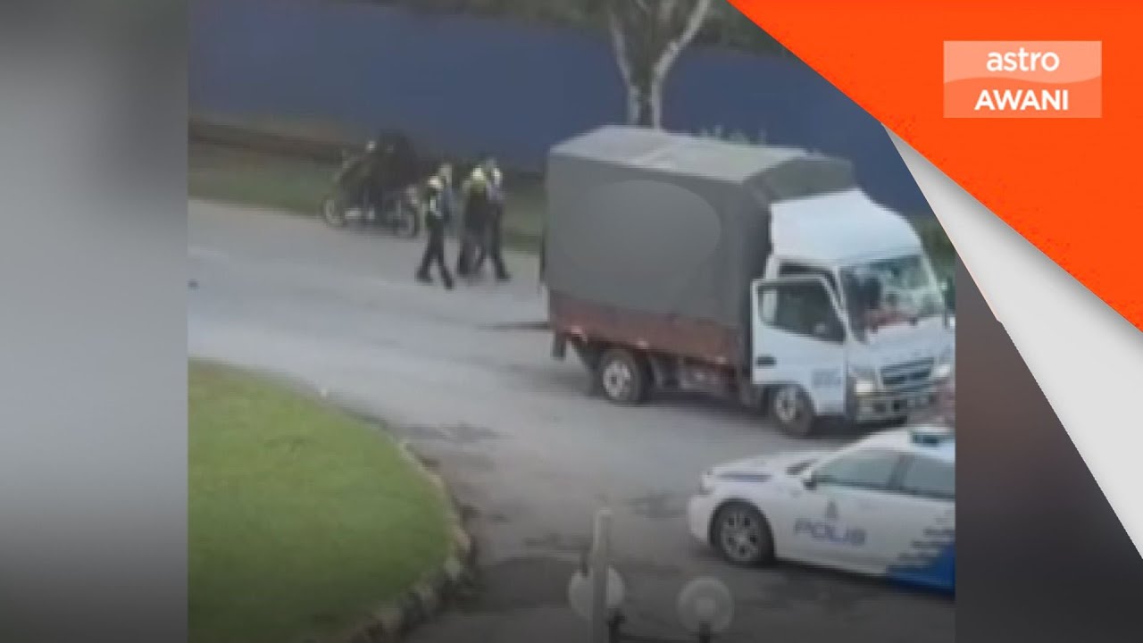 Pemandu lori lawan arus 150km elak polis