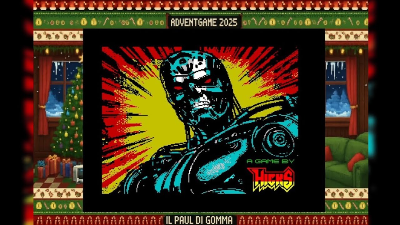 [ADVENTGAME 2025] #2 - Skynet Road to 1984 (Hicks - 2025) | ZX Spectrum