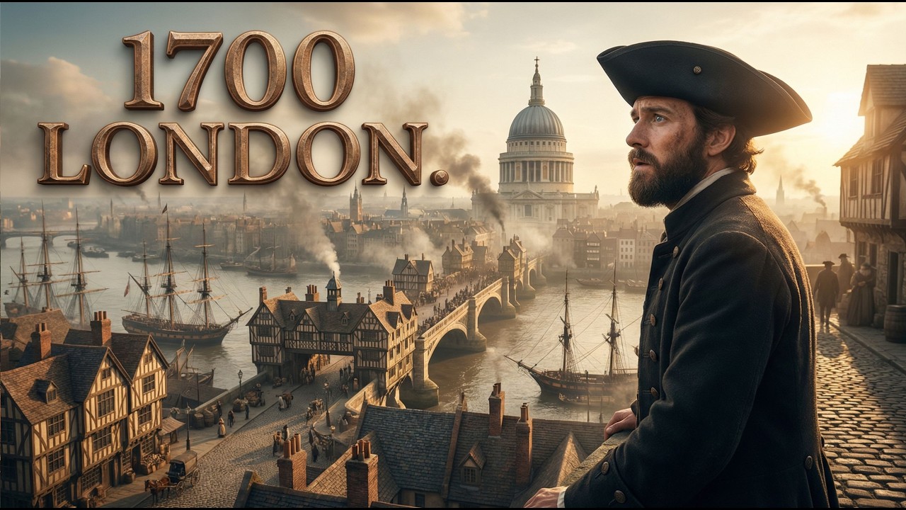 A Tour of London in the 1700s | AI Reconstruction