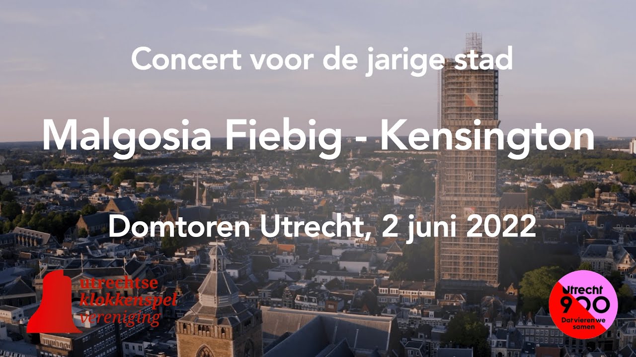 Utrecht 900 concert Malgosia Fiebig en Kensington