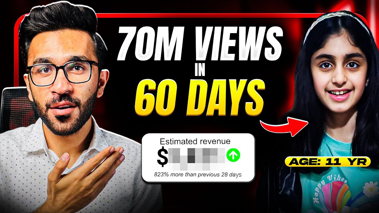 How This 11-Year-Old Kid is Making Money From YouTube Automation?