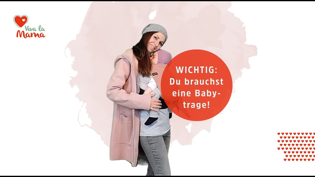 Baby tragen im Winter: Wie ziehe ich eine Winter-Tragejacke richtig an?