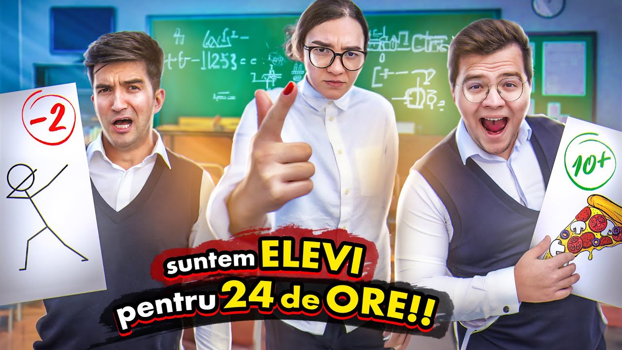 24 de ORE la ȘCOALĂ !!