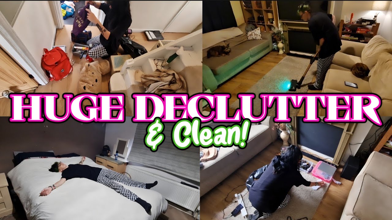 IMMENSE DECLUTTER & CLEAN UP!!! #declutter #cleanwithme #reclaimingmyhouse #motivation