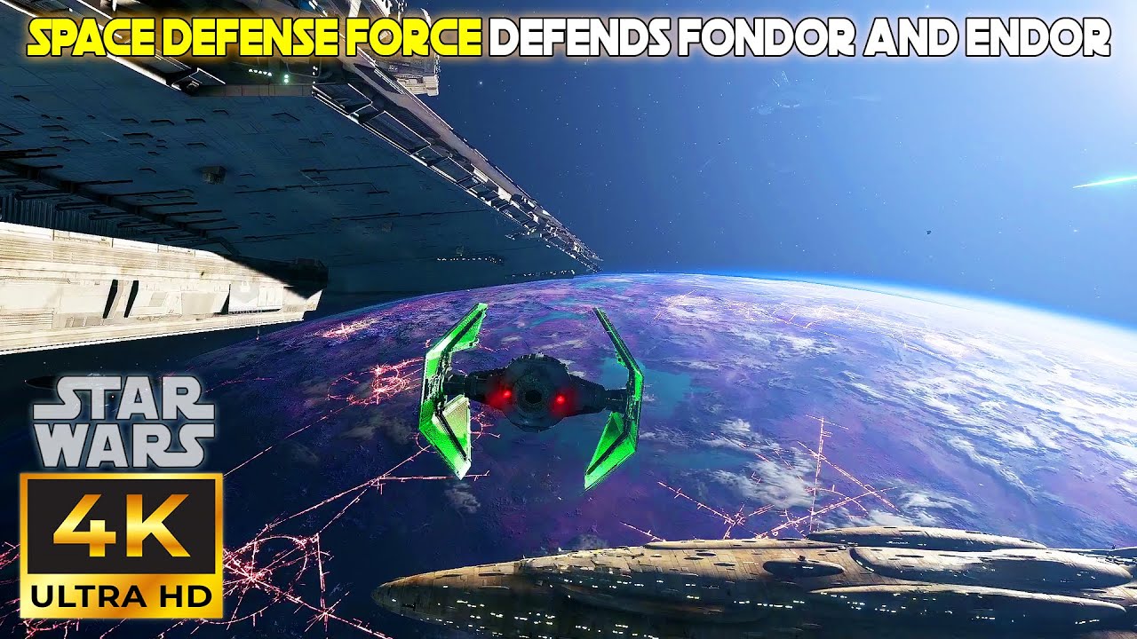 Space Defense Force | Star Wars Battlefront 2 | Starfighter Assault [PC 4K]