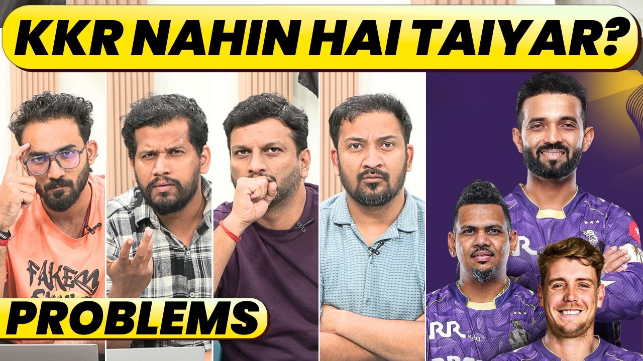 KOLKATA'S BLUNDER AUCTION OR MASTERSTROKE? INJURIES, WEAK SQUAD & OPTIONS. GREEN?