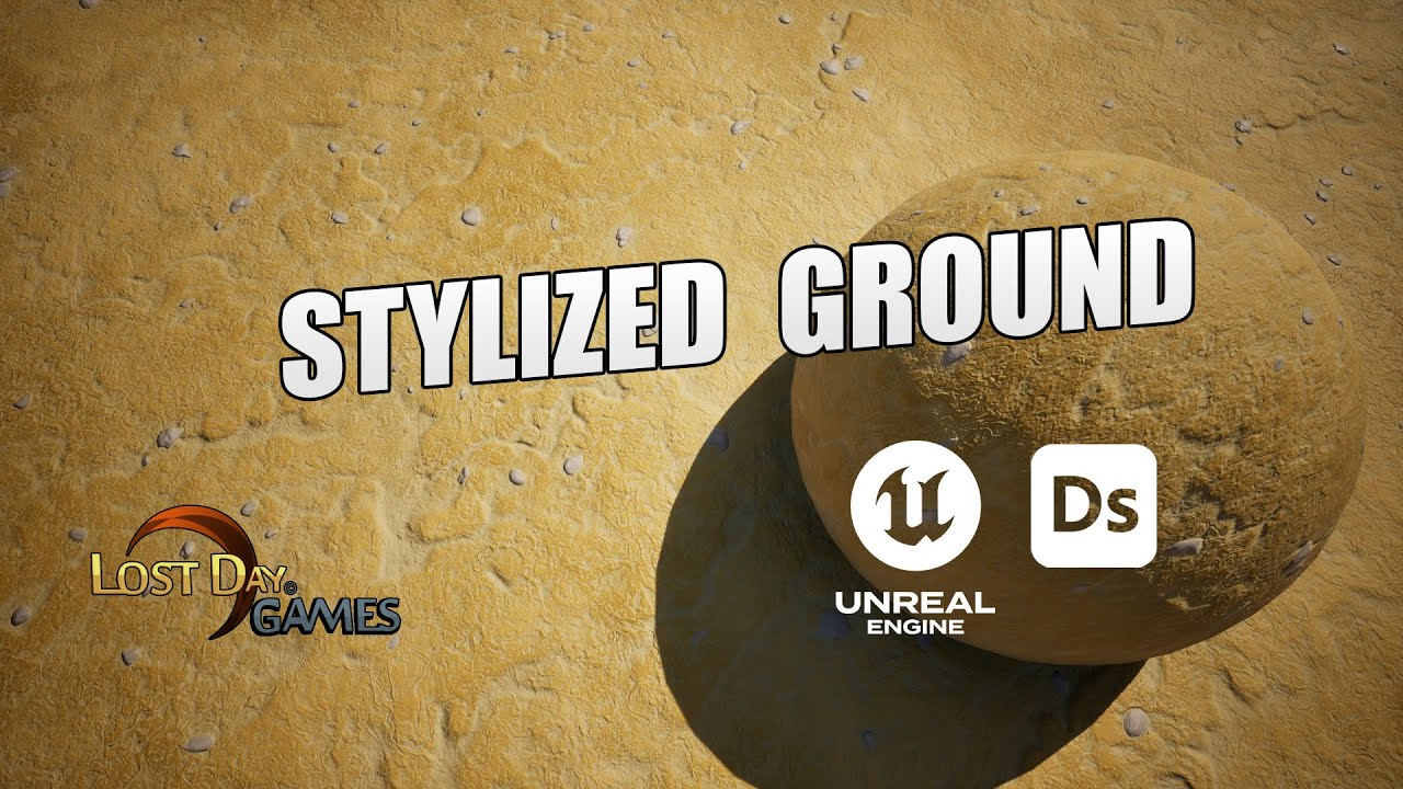 Создание стилизованных текстур гальки в Substance Designer для создания материала в Unreal Engine 5