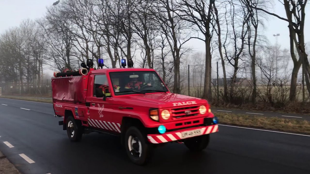 3x SVJB St. Oksbøl køre til Bygn.brand-Villa/Rækkehus.
