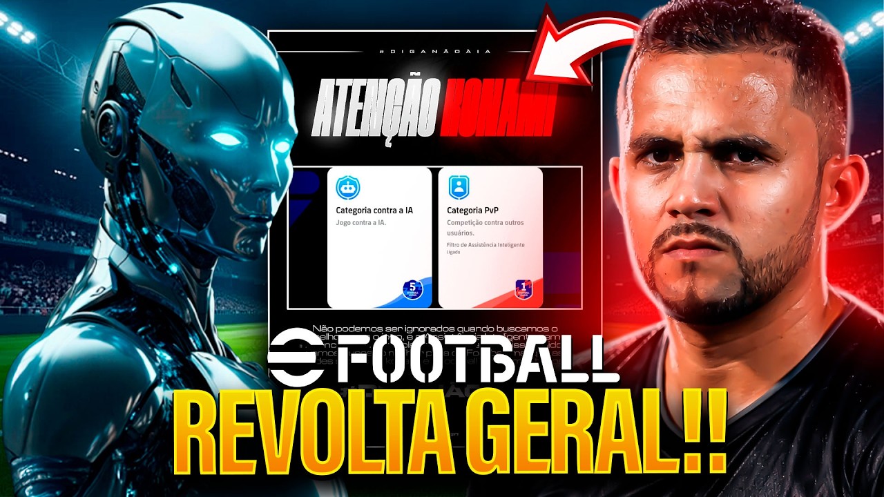 FILTRO PARA A ASSISTÊNCIA INTELIGENTE É URGENTE! A DURA VERDADE SOBRE A IA NO eFOOTBALL
