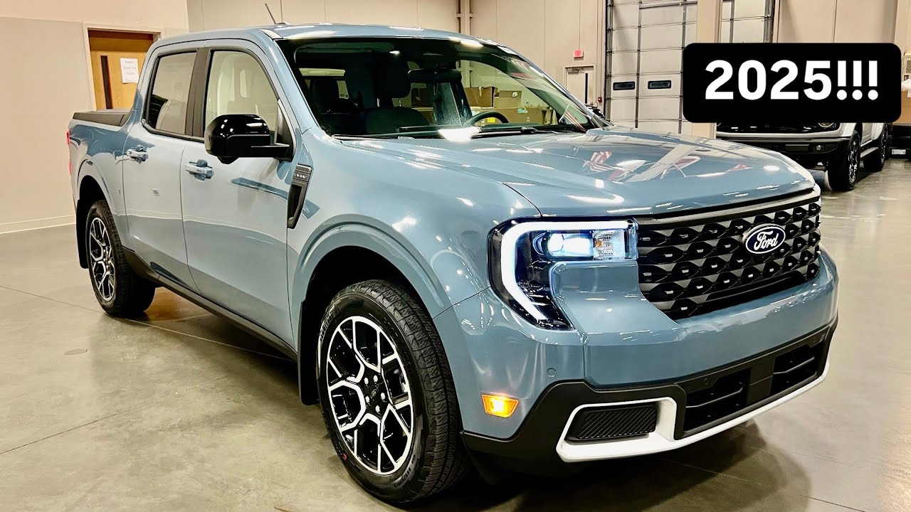 2025 Ford Maverick Lariat Azure Grey (AWD) Is the Interior CRAZY?