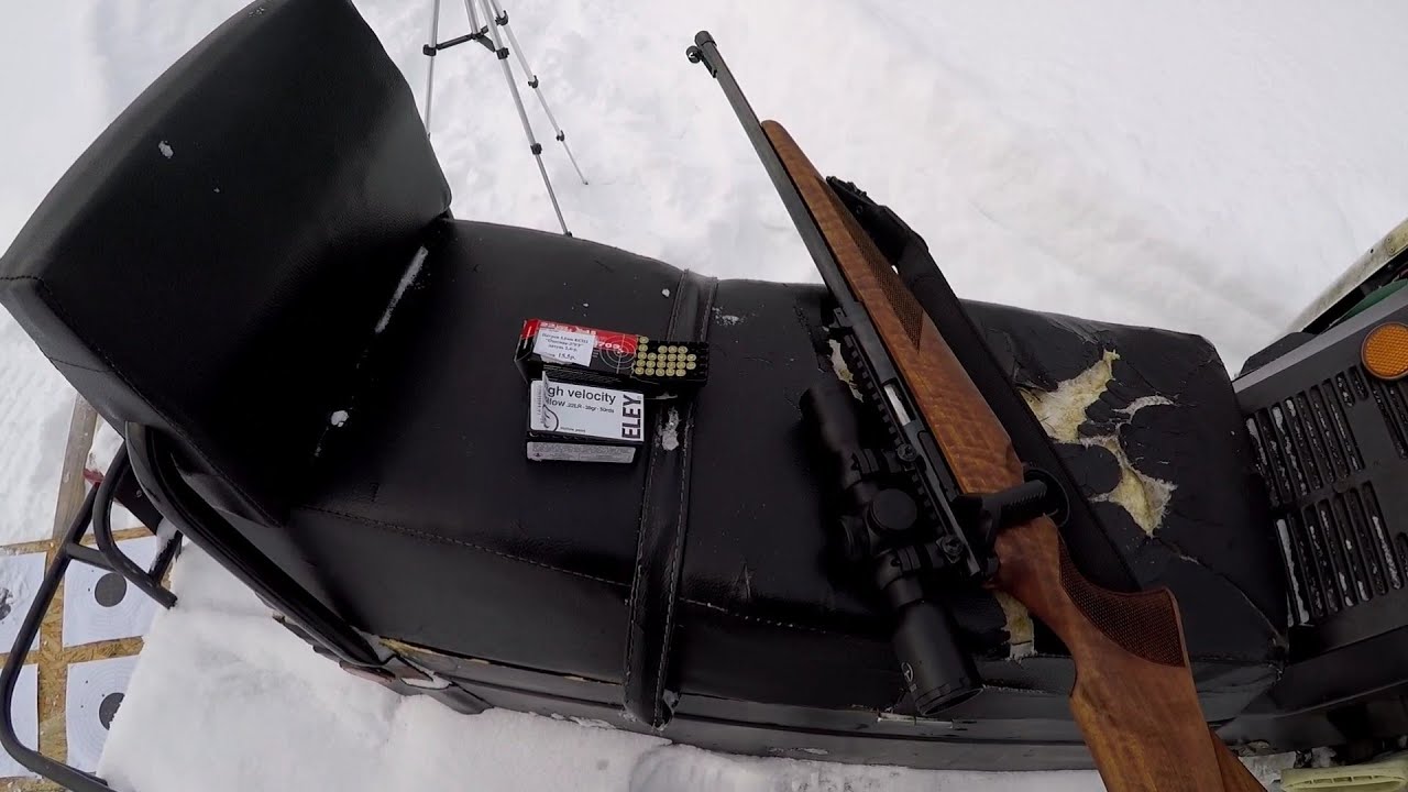 ELEY или Охотник 370э, выбор мелкашечного(22lr) патрона для охоты. Пострелушки