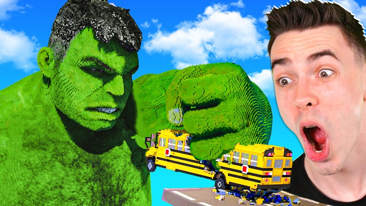 SAMOCHODY VS OGROMNY HULK w TEARDOWN!