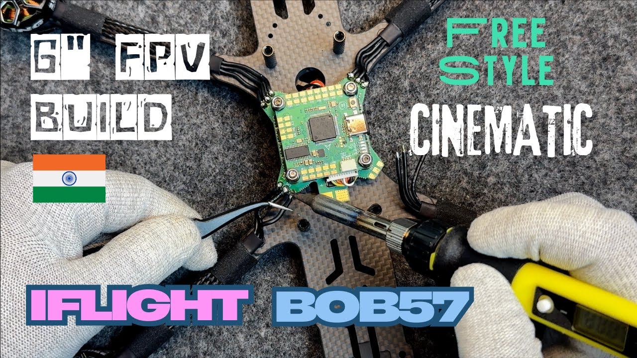 How to Build a FPV Drone at Home | FPV INDIA #drone #fpv #fpvdrone #howto #dji