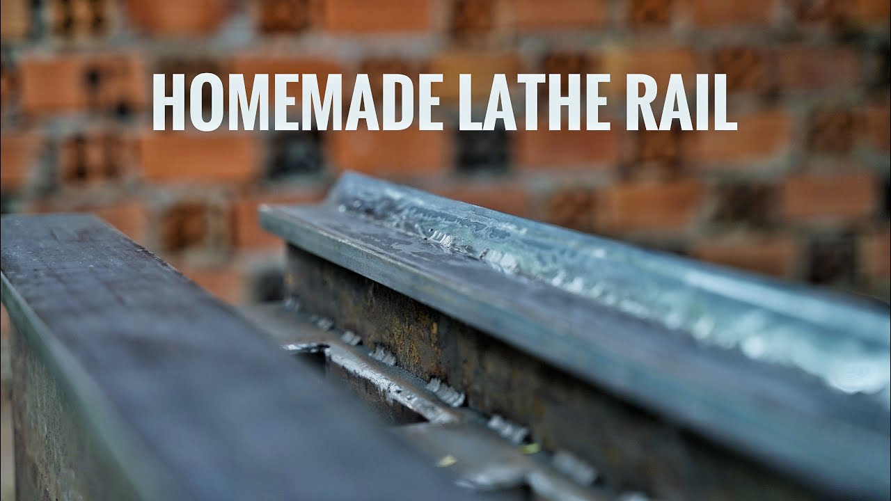 DIY Lathe Rails part2