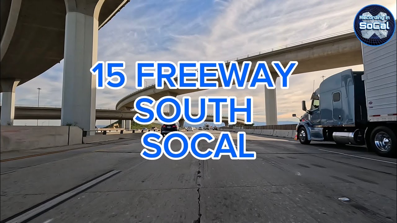 Driving on 15 Freeway South 11-27-2025 #15freeway #ontario freeway 🛣️ 