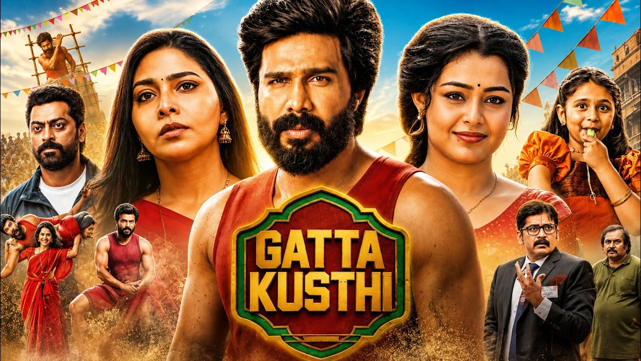 Gatta Kusthi (2026) Full Movie | Vishnu Vishal, Aishwarya Lekshmi | New South Action Comedy Movie HD
