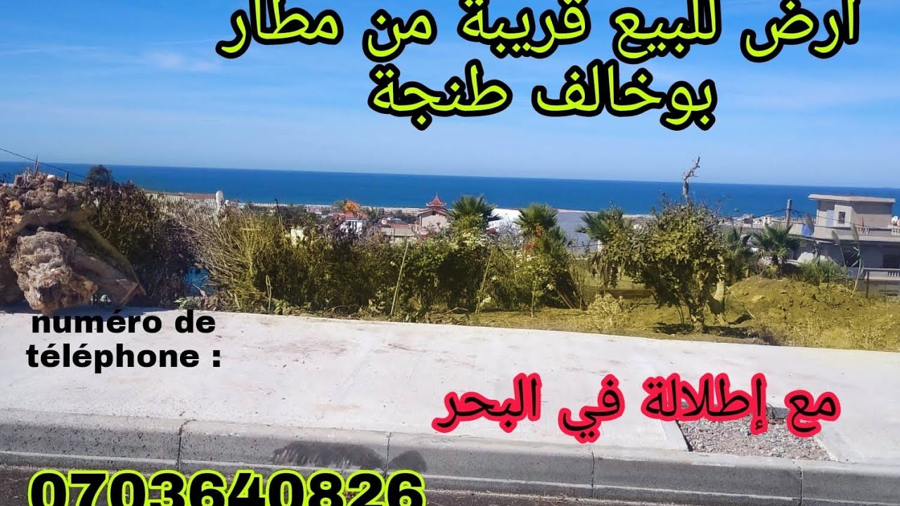 1️⃣4️⃣ارض للبيع في منطقة الحجريين قرب مطار بوخالف وقريبة لكزناية طنجة 🏞️🌲
