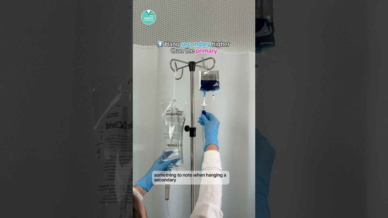 Объяснение первичного и вторичного внутривенного введения жидкостей 💧💙