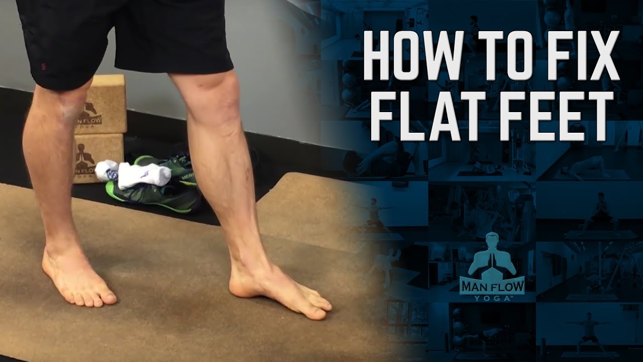 How can I fix flat feet?
