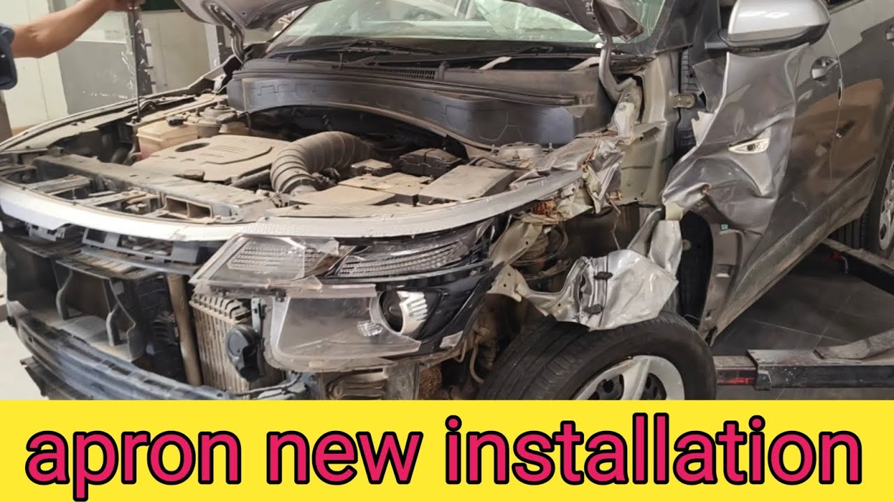 Seltos repair | apron new installation | #auto motiv 24 