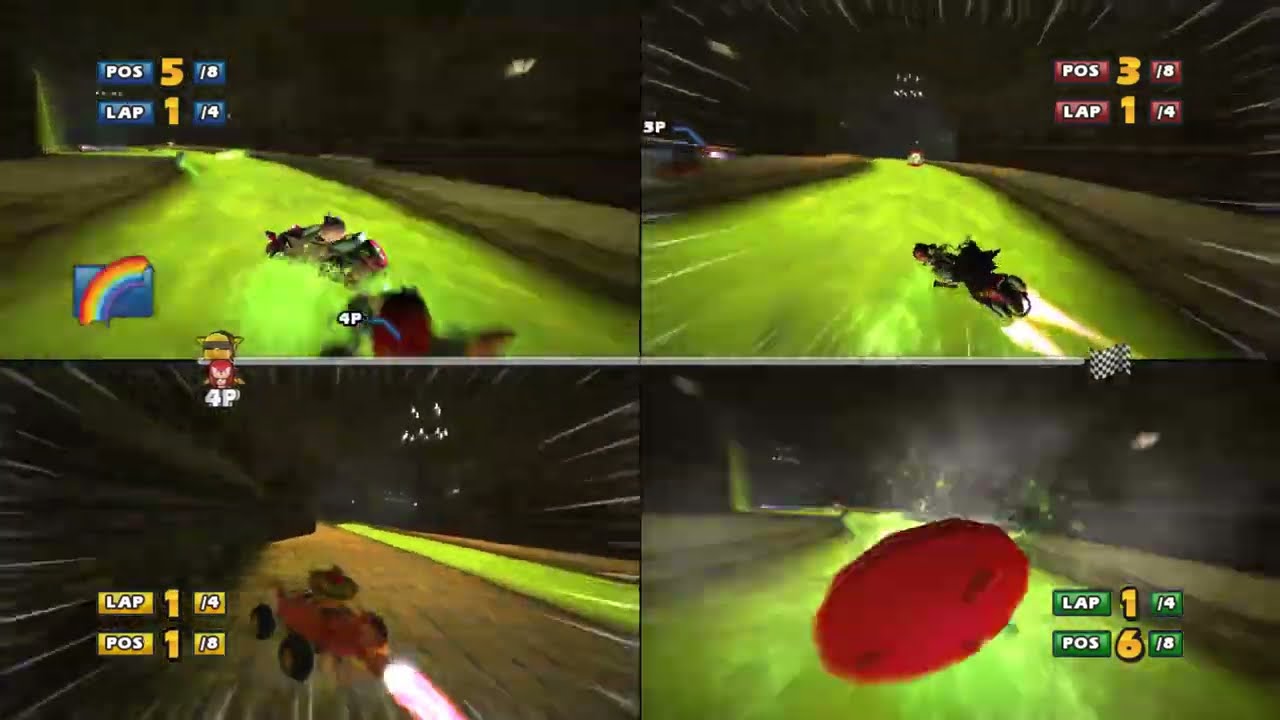 Split screen samba amigo