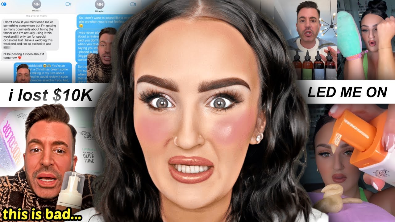 Mikayla Nogueira CALLED OUT over this...(fake tan drama)