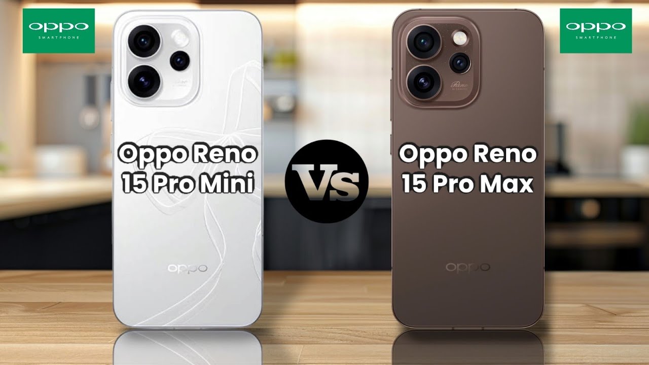 Oppo Reno 15 Pro Mini VS Oppo Reno 15 Pro Max #oppo #smartphone #comparision #review 