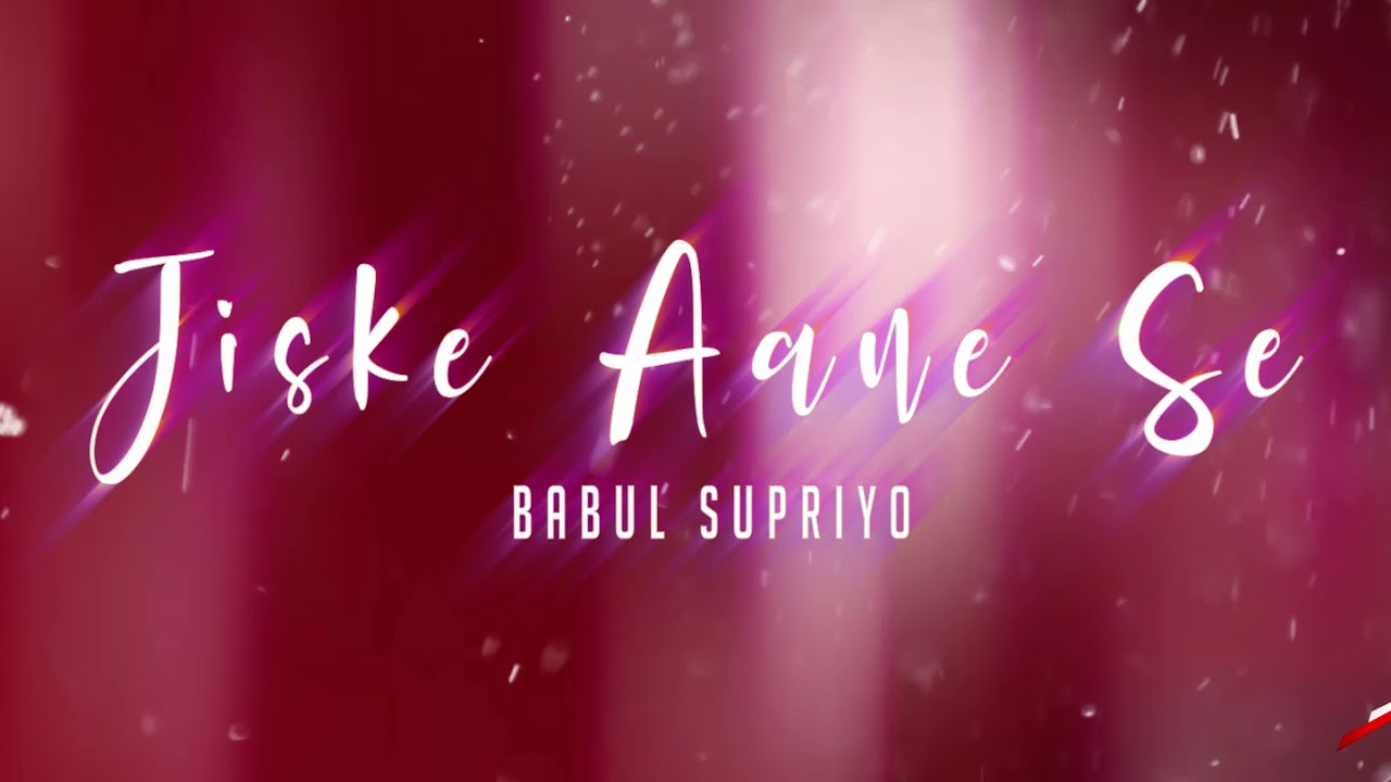 Jiske Aane Se X Babul Supriyo X Remix X VishR