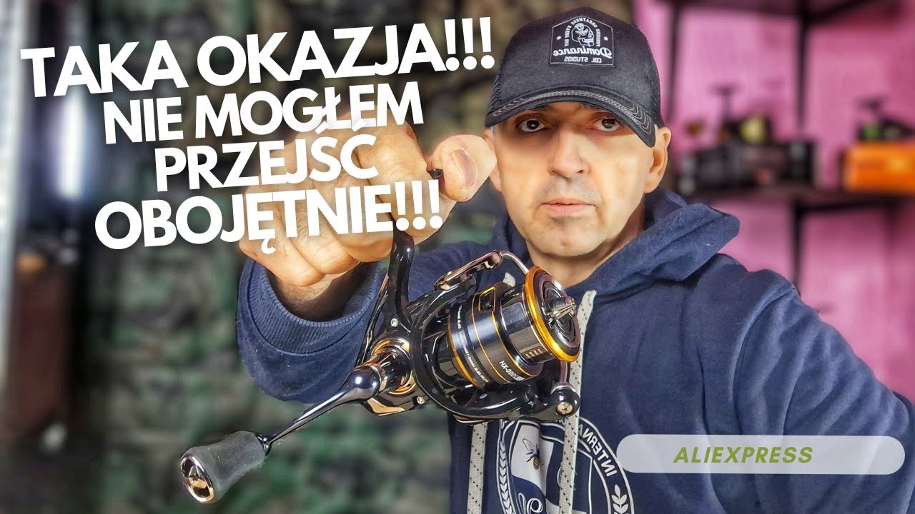 Obok takiej okazji nie mogłem przejść obojętnie| Zakupy Aliexpress| Daiwa Legalis LT 2000