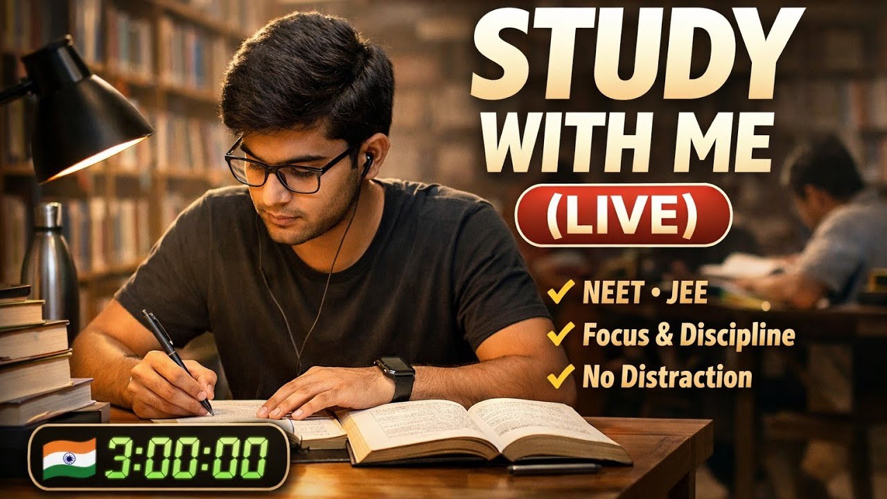 CURIOUSliveStUdY is live! live study in library #neet #iitjee #upse#ncert#LIVE #livestudy #exam