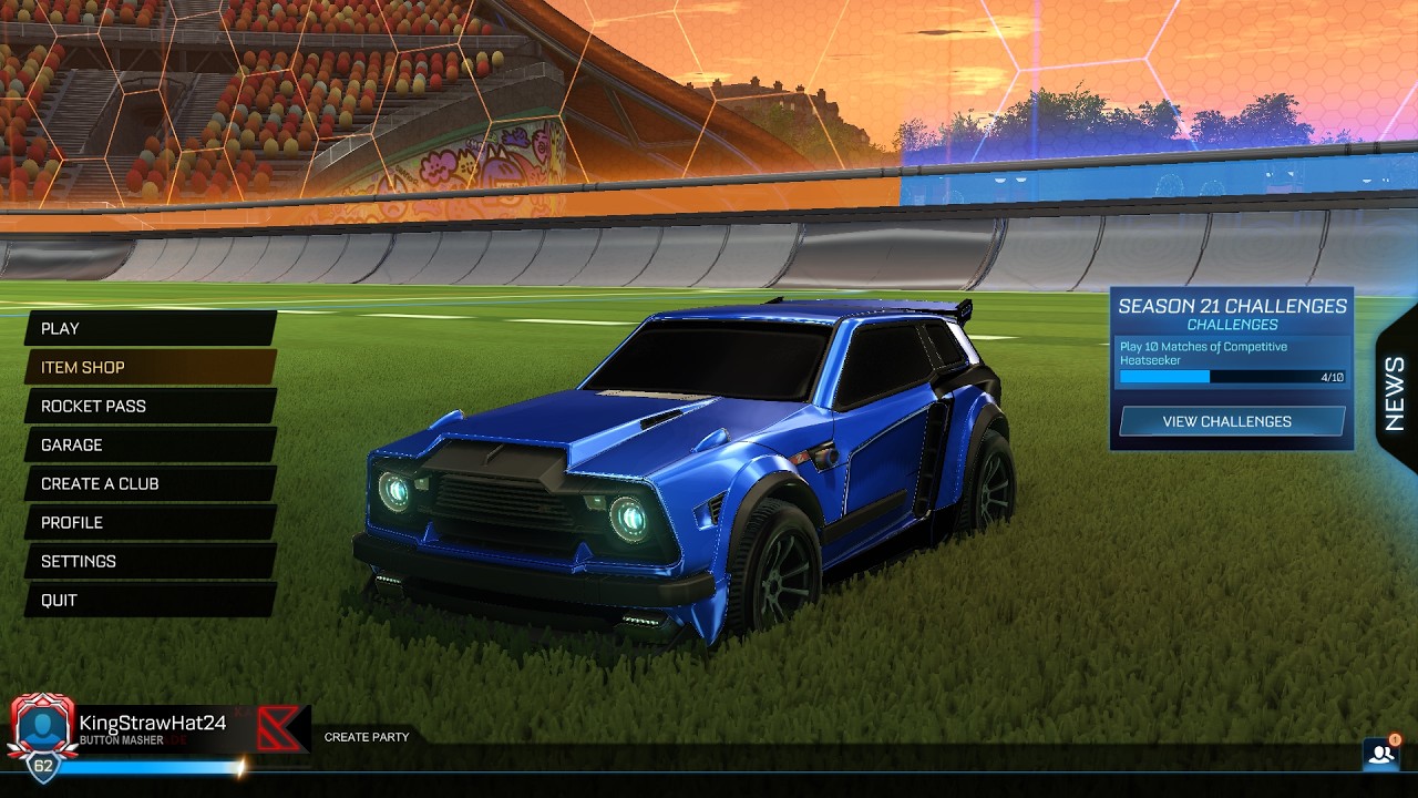 Trying to get diamond in Rocket League part 1