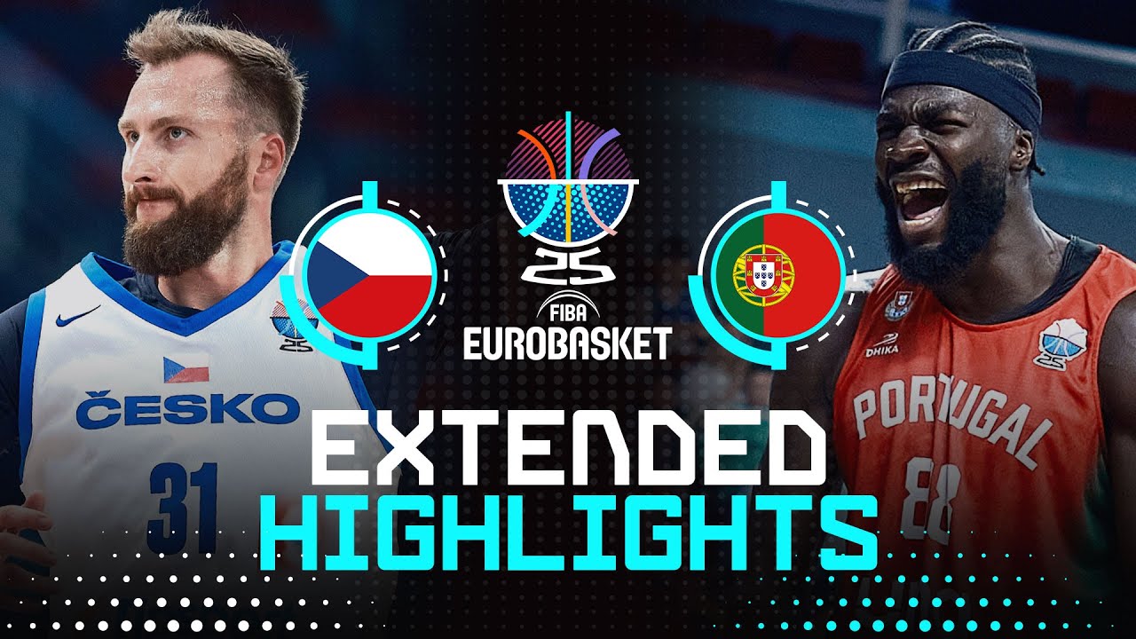 Czechia 🇨🇿 vs Portugal 🇵🇹 | Extended Highlights | FIBA EuroBasket 2025