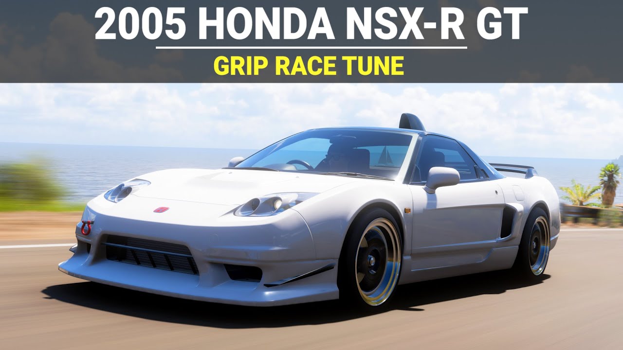 Forza Horizon 5 - 2005 Honda NSX-R GT, FH5 Grip Race Build, Tune & Gameplay