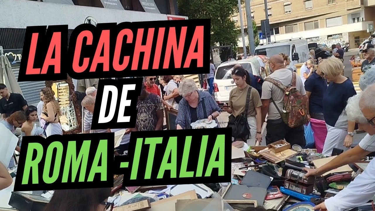 PORTA PORTESE EL MERCADO MAS CURIOSO DE  ROMA ITALIA 