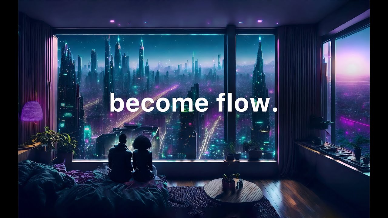 future metropolis: your ambient sanctuary to forget the world, enter INSTANT flow, unlock focus (4k)