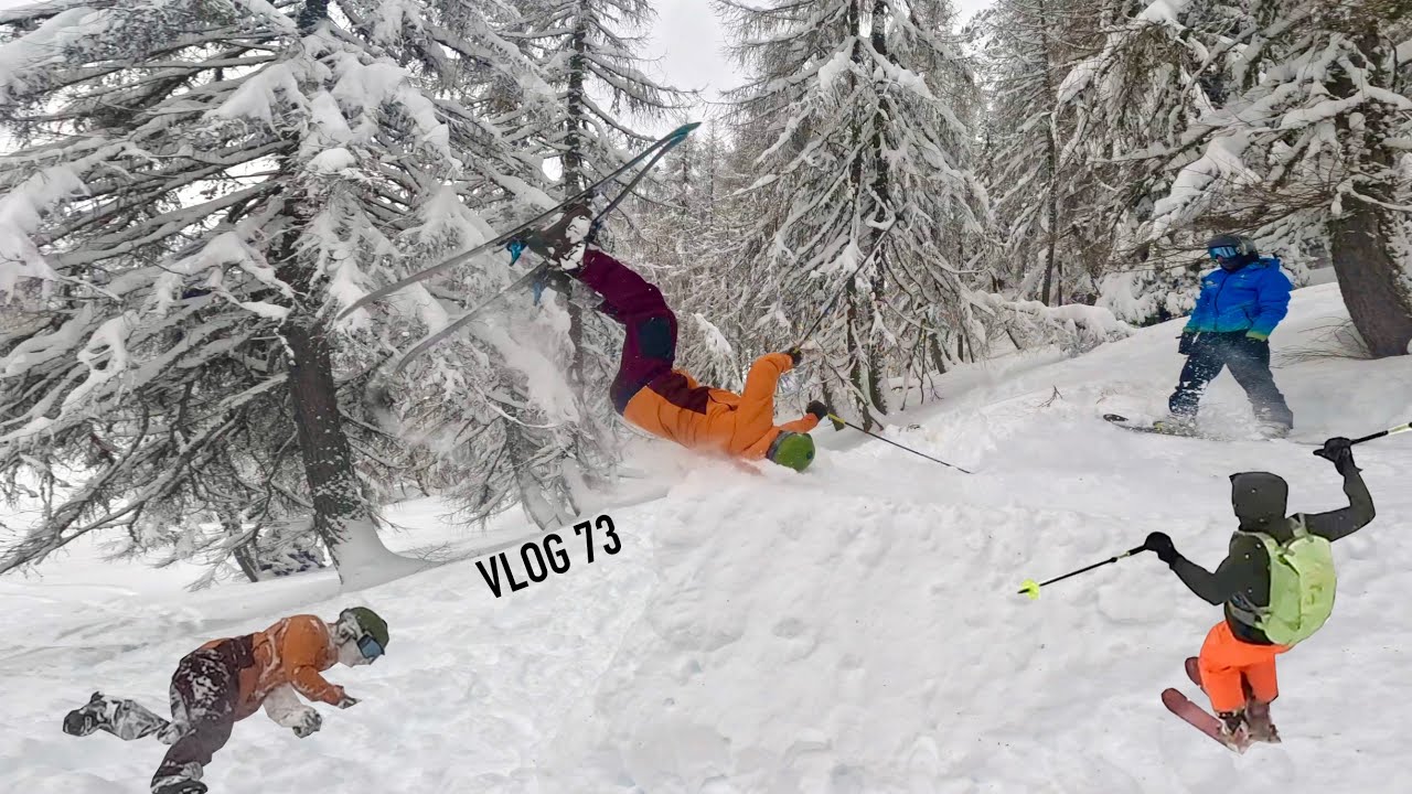 [VLOG 73] BACKFLIP AND POW DAY, Tarvisio